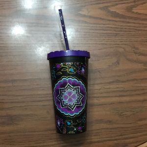 Vera Bradley travel tumbler. Never been used.